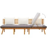 vidaXL Dnevna postelja 200x65 cm trden akacijev les | Shoptok.si