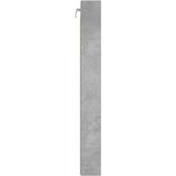  Vitrina siva boja betona 100x8 5x75 cm konstruirano drvo | shoptok.hr