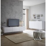 Hom`in viseča nizka omarica 180/36,7/42 cm bela | Shoptok.si