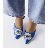 Gemre Blue Moïse stilettos with zircons | Shoptok.si
