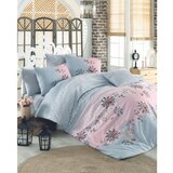  azra - grey greypinkblue ranforce double quilt cover set (de) | ePonuda.com
