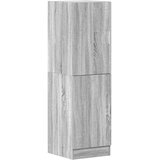  2-dijelni set kuhinjskih ormarića sivo sonoma izrađeno drvo | shoptok.hr