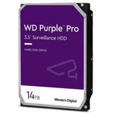 Wd 14TB 3.5" SATA III 512MB 7200rpm 142PURP Purple Pro hard disk hard disk cene