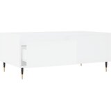  Stolić za kavu bijeli 90 x 50 x 36,5 cm od konstruiranog drva | Eponuda.ba