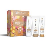 Biolage Bond Therapy set: šampon Bond Therapy 250 ml + balzam Bond Therapy 200 ml + gladilna krema brez izpiranja Bond Therapy Smoothing Leave-In Cream 150 ml za ženske | Shoptok.si