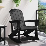  Adirondack ljuljačka Crna 92 x 73,5 x 92 cm HDPE | shoptok.hr