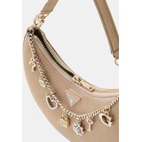 Guess Torba za čez ramo 'Tasmin' bež / zlata / transparentna | Shoptok.si