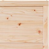  Vrata staje Prirodna 80 x 2,5 x 208 cm Masivna borovina | shoptok.hr