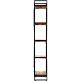 Police za knjige 5 razina 60x30x180 cm masivno obnovljeno drvo | shoptok.hr