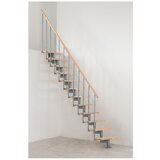  Stepenice Minka Style ravne bukva sive | shoptok.hr