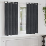 vidaXL Zavjese Svjetlosiva Poliester 140 x 175 cm Dekorativni umetci Cijene