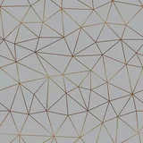 D-C-Fix Ljepljiva folija Tico (Geometrijski, 200 x 45 cm, Zlatna/siva, Samoljepljivo)