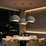 Brilagi Luster na kablu WABI SABI 1xE27/60W/230V prečnik 40 cm siva Slike