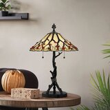  Quoizel QZ-WHISPERING-TL-VB - Stona lampa Tiffany WHISPERING 2xE27/60W/230V | Eponuda.com