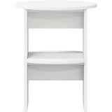  Stranska omara Bela Ø40 x 50 cm Konstruirano leseno, (5000233844) | Shoptok.si