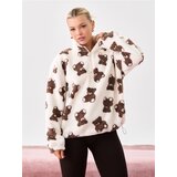 Sinsay Sherpa bluza s motivom medvjedića | shoptok.hr