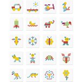 Janod dječje magnetske puzzle u drvenom kovčegu geometric | shoptok.hr