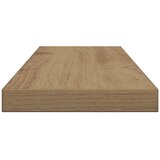 Police za knjige 4 kom boja hrasta artisan 60x10x1,5 cm drvene | Shoptok.si