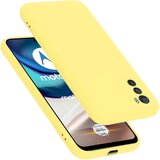 Cadorabo Ohišje združljiv z Motorolo v tekoči rumeni - zaščitni pokrov iz fleksibilnega silikona TPU, (20694624) | Shoptok.si