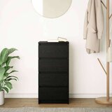 vidaXL Komoda crni hrast 37,5x35x76 cm konstruirano drvo | shoptok.hr