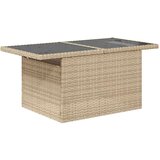 vidaXL 7-dijelni set vrtnih sofa od poliratana s jastucima bež | shoptok.hr