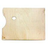 Drvena pravougaona paleta - 30x40cm (slikarska drvena) Cene