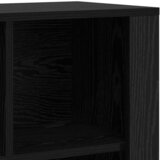  Kreveta Crni hrast 80 x 30 x 53 cm Konstruirano drvo | shoptok.hr
