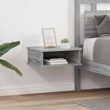  Nočna omarica 2 pcs Siva Sonoma 40 x 31 x 15 cm Konstruiran les, (5000160587) | Shoptok.si