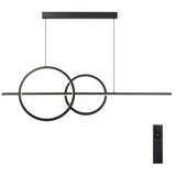 Brilagi LED prigušiva luster na sajli SIGNATURE LED/53W/230V 120 cm crna + daljinski upravljač | Eponuda.com