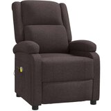  Masažni stol temno rjavo blago, (20939874) | Shoptok.si