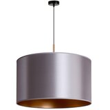  Duolla - Visilica na sajli CANNES 1xE27/15W/230V prečnik 50 cm srebran/bakren | Eponuda.com