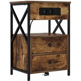  Noćni ormar s ladicama 2 pcs Dimljeni hrast 40 x 31 x 60 cm | Eponuda.com