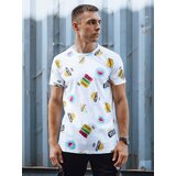 DStreet T-shirt męski z nadrukiem biały Cijene