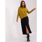 Wool Fashion Italia Sweater-AT-SW-2368.36X-Olive | Shoptok.si
