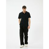 Koton Polo Neck T-Shirt Slim Fit Pocket Detailed Buttoned cene