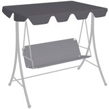 vidaXL Streha za vrtno gugalnico antracitna 188/168x110/145 cm Cene