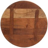 Stolna ploča Ø 40 x 2 5 cm okrugla od masivnog obnovljenog drva | shoptok.hr