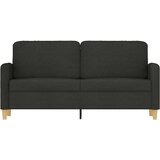  Dvosjed od tkanine crni 140 cm | shoptok.hr