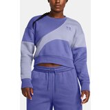Under Armour Sweatshirt Essential Fleece Crop Crew-PPL - Women Cijene