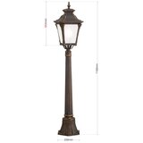 Orion Spoljašnja lampa AIKO 1xE27/60W/230V 115 cm IP23 bronza/patina | Eponuda.com