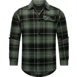 Ragwear Prehodna jakna 'Bler' temno zelena / črna