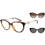 EA4213U 50261W ONE SIZE (53) Havana/Kristalna