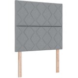  Boxspring krevet s madracem Svjetlosiva 100 x 200 cm Tkanina | shoptok.hr