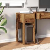  Tower stalak za računalo s ladicom boja staro drvo 30x44x74 cm | shoptok.hr