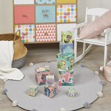Janod Piramida ljubkih živali, 10 kock | Shoptok.si