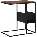  Bočni stolić crni 55 x 36 x 59,5 cm od konstruiranog drva | shoptok.hr