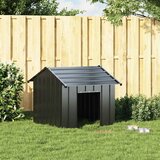  Kućica za pse s krovom 85x107x81 cm pocinčani čelik | shoptok.hr