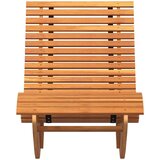  Ležaljka 2 pcs Smeđa 154 x 60 x 74 cm Čvrsto drvo akacije | Eponuda.ba