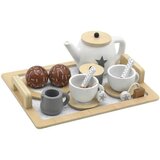 Kinder_Home dečiji drveni set za čaj i kafu sa dodacima belo-sivi ( V10B318B ) cene