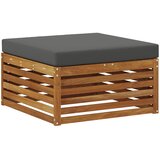  Set vanjskih sofa 4 kom. Prirodna i antracit | shoptok.hr